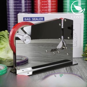 Stainless Steel Manual Bag Sealing Machine Vegetable Fruit Food Plastic Bag Binder Special Machine Office Equipment Supplies