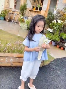 set anak perempuan setelan oneset 2-8thn katun jepang korea style import baju santai 100% sesuai