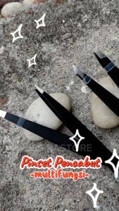 Pinset set serbaguna ujung rucing lancip miring pencabut bulu alis ketiak ketek uban bulu kaki & tangan bulu mata bulu halus di wajah