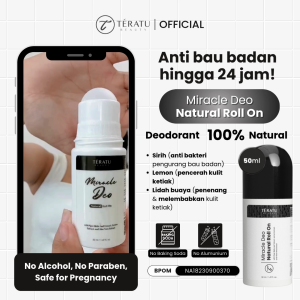 TERATU BEAUTY Miracle Deo Natural Roll On