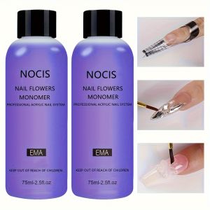 Dung Dịch Làm Móng Acrylic NOCIS Monomer 75ml Dùng Kèm Với Bột Acrylic - Dụng Cụ Làm Móng Chuyên Nghiệp