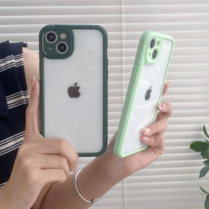 เคสโทรศัพท์ ฝาหลังกระจก เคสใส เคสโทรศัพท์ ใหม่ เคสใส เคส iPhone 11 12 Pro Max 7plus 8plus 5G, 8 9 12, 13 รวมถึงเหมือนไม่ได้ใส่ ทนทานมาก, วัสดุคุณภาพลดแรงกระแทก ราคาถูกต้อง
