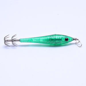 1 pc LED underwater squid light with double-layer sharp squid hooks light that attracts fish for night fishing and sea fishing