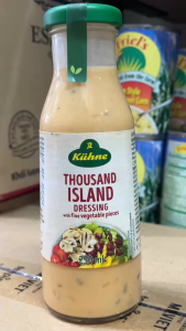 Date 04/27 Sốt Trộn Salad Thousand Islands Hiệu Kiihne Kuehne 250ml - Salad Dressing