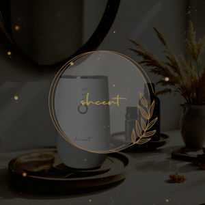 shcent Tranquil R Aroma Nebulizer Diffuser | Waterless | Rechargeable | Quiet | Ambient Night Light | Auto Off | For Home | Bundled with two 10ml Hotel Essential Oil