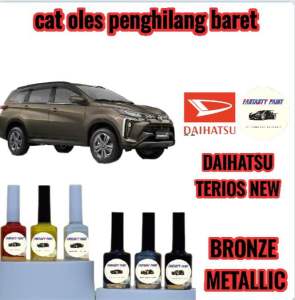 Cat Oles Penghilang Baret Lecet Kendaraan Mobil Daihatsu Terios Icy White Black Metallic Bronze Metallic Silver Metallic Red Metallic Gun Metallic Termurah Bisa Cod
