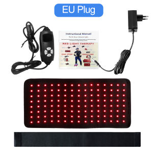 120 Led Red Light Massage Belt 5 Gears Red Light Infrared Waist Band Waist Heating Pad To Alleviate Muscle Soreness Plug-In
