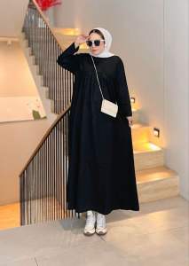 Pinixxo - Midi Dress / Long Tunik Terbaru kaos combed 24s
