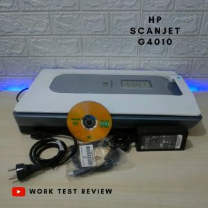 HP Scanjet G4010 Scanner Dokumen bisa Klise ukuran 3.5mm 6 Frame Original belum pernah pakai