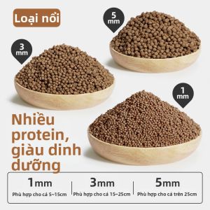 ANJIESHUN | Thức Ăn Cá Vàng Koi Phôi Nhỏ Đa Năng