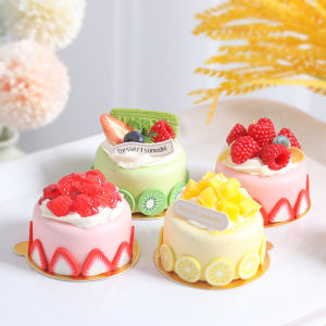 1PC Artificial Cake Dessert Fake Food Decoration Photography Pro Food Simulation Cake Model Tea Table Decoration FCYY-029