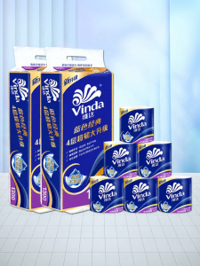 Vinda | Giấy Vệ Sinh Gia Đình Tiết Kiệm
