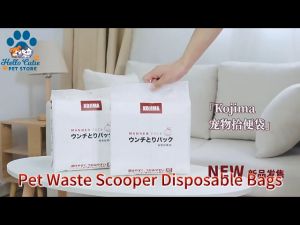Kojima Dog Waste Bags - Pet Waste Scooper Disposable Bags for Dogs - Dog Poop Scoop and Pick Up Bags