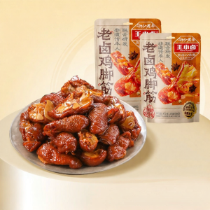 WANG XIAOLU | Chasing Drama Snack Chicken Tendon and Cartilage Braised Ready-to-Eat 128g