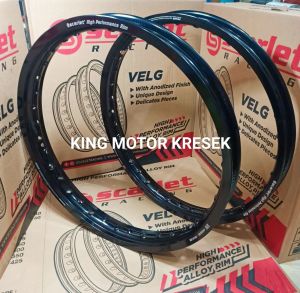 Scarlet Racing - Velg Ring 17 Uk 140-160 x 17 Velg Scarlet Racing Alloy Rim 36Hole - 1Set 2pcs