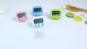 Multi-Function Electronic Timer Learning Management Suitable for Kitchen Study Work Exercise Training Outdoor Activities(not Including Battery).