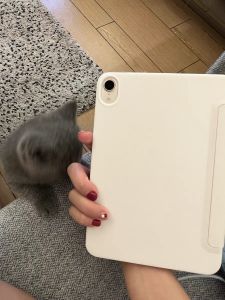 RBP tri-fold flip silicone soft iPad case for iPad 10th 9th 8th 7th 6th 5th gen 10.2 9.7 inch 2019 Air 4 Air 5 10.9 Air 6 2024 iPad Pro 11 12.9 13 inch 2020 2021 2022 mini 6 5 4 3 2 1 8.3 No pen slot anti-fall thin and light all-inclusive