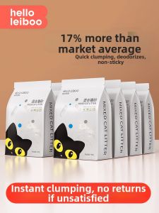 HELLOLEIBOO | Deodorizing Dust-Free Clay Tofu Cat Litter 20kg