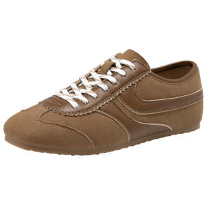 DUSTO | Brown Vintage Hidden Heel Casual Sneaker