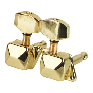 6 Pcs Guitar String Tuning Peg Semi Closed Tuning Machine Machine Tuner for Electric Acoustic Guitar