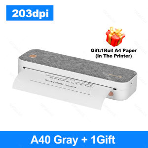 300DPI/203dpi PeriPage A4 Portable Thermal Printer Bluetooth Photo PDF Document Tattoo Tranfer Paper/Folded/Rolls Paper Printing