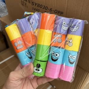 Cầu Vồng Magic Mùa Xuân Đồ Chơi 12/24 Chiếc Nhiều Màu Sắc Cuộn Dây Dự Tiệc Cho Trẻ Em Sinh Nhật Pinata Chất Độn Mẫu Giáo Lưu Niệm Quà Tặng Số Lượng Lớn