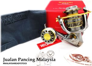 RYOBI 2023 LONE WOLF PRO 1500-4000 Max Drag 8KG Fishing Spinning reel MALAYSIA READY STOCK