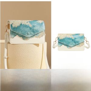 TUCANO Genuine Leather Crossbody Bag New Chinese Style Womens Shoulder Bag Luxury Small Square Bag Fashion Design Soft Texture