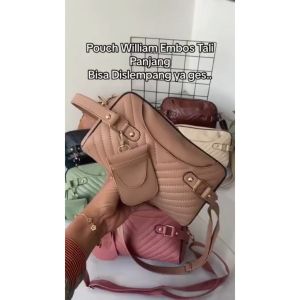 Tas Selempang Classy Pouch Bag William Embos Bisa Buat Pria Dan Wanita