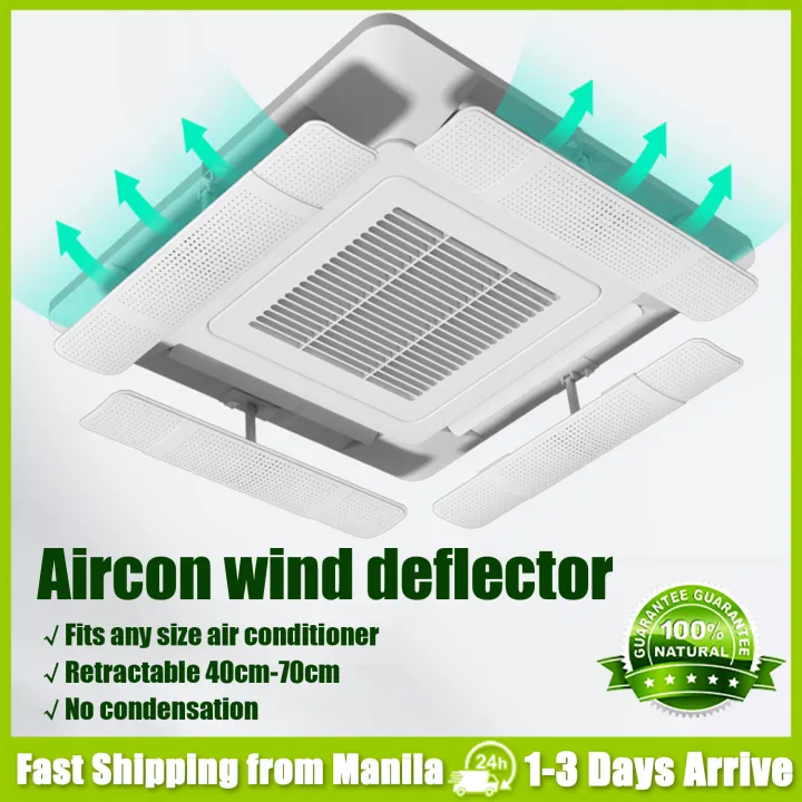 Retractable Aircon Wind Deflector Universal Air Conditioner Wind ...
