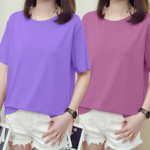 Lieoyuarn | Simplicity Stylish Loose Big Size Women T-shirt