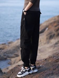 Trendy Outdoor Workwear Pants Womens New 2025 Autumn Winter Cuffed Harlan Mens Casual Cotton Blend Hiking Leisure Trousers