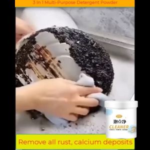 Cleaner Washing Powder multi purpose kitchen cleaner powder made in japan for pot bottom stainless steel kitchenware cleaning powder for sink drain tiles with hot water toilet polish paste utensils detergent metal rust remover kitchen cleaning product