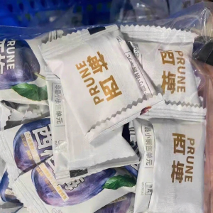 Sour and Sweet Dried Prunes Individually Packaged Snack