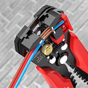 Self Adjusting Wire Stripper Tool with Wire Crimper and Wire Cutters Automatic Wire Stripper wire stripper and crimping tool