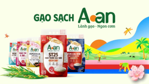 Gạo Japonica Premium Aan túi 2kg - Mới - Chính hãng Gạo sạch Aan