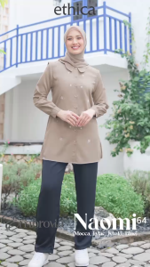 BLOUSE ETHICA NAOMI 64 ATASAN WANITA TERBARU DAILY KASUAL KEKINIAN KONDANGAN KULIAH TERMURAHHH