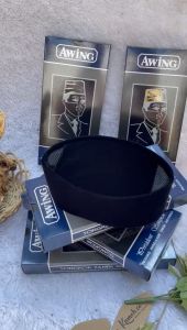 Peci Awing Hitam Polos Pria Dewasa