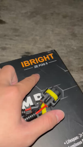 SEPASANG FOGLAMP IBRIGHT 3 INC ZE FOG 5 Type Laser Free Brecket