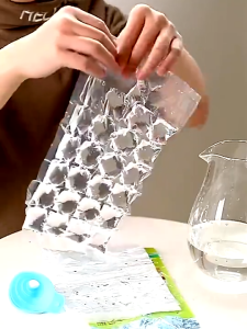 50pcs Ice Cube Mold Disposable Ice-Making Bags Bar Ice Making Tools Self-sealing Transparent Ice Cube Bags
