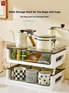 Dustproof Drawer Type Organizer Storage Rack