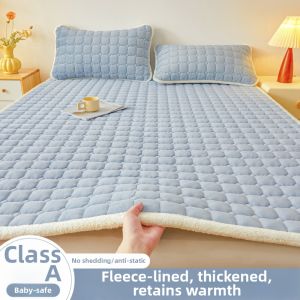 NAIYOUCHENG | Thick Soft Milk Velvet Bed Pad