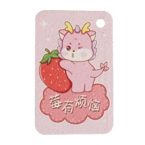 Cartoon Wood Pulp Dishwashing Sponge Scouring Pad Baby Bowl Cleaning Magic Brush Kitchen Compressed Sponge Cleaning Tool