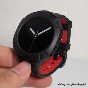 Bộ Dây Đeo Và Vỏ Silicon 2 Trong 1 Dây Đeo Thể Thao Có Thể Điều Chỉnh Dành Cho Samsung Galaxy Watch 40 44 46mm Tương Thích Với Phụ Kiện Galaxy Watch Classic