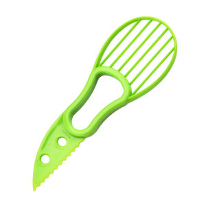 เครื่องแยกผลไม้ 3-in-1 เครื่องตัดผลไม้ ที่ขูดผลไม้ เหมาะสําหรับอะโวคาโด สตรอเบอร์รี่ พีช กีวีและผลไม้อื่นๆ