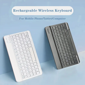 Wireless Keyboard Bluetooth-compatible Keyboard For Android IOS Windows Mini 78-Key Gaming Keybaord for PC iPad Tablet Keyboard