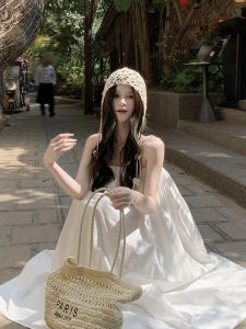 หมวกถักแบบสวมหัวสไตล์โบฮีเมียน หมวกไหมพรม หมวกไหมพรมแบบสวมหัวสำหรับผู้หญิง ฤดูใบไม้ผลิ ฤดูใบไม้ร่วง หมวกไหมพรมแบบบาง หมวกไหมพรมแบบสวมหัว