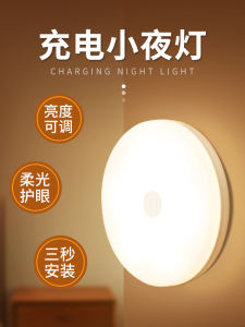 Night Light Non-Smart Control LED Lamp Eye Protection Touch Screen No Plug in Required for Baby Feeding And Mobile Play