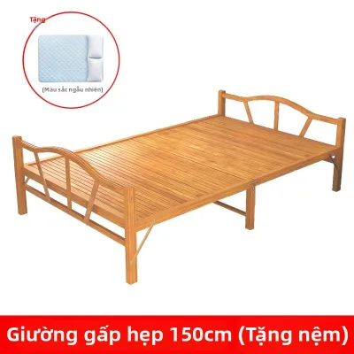 AYIJIE | Giường Gấp Di Động Từ Tre