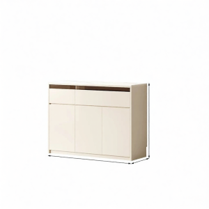 Pashaman | ENF Level Marble Finish Sideboard Cream Style Modular Drawer Combination